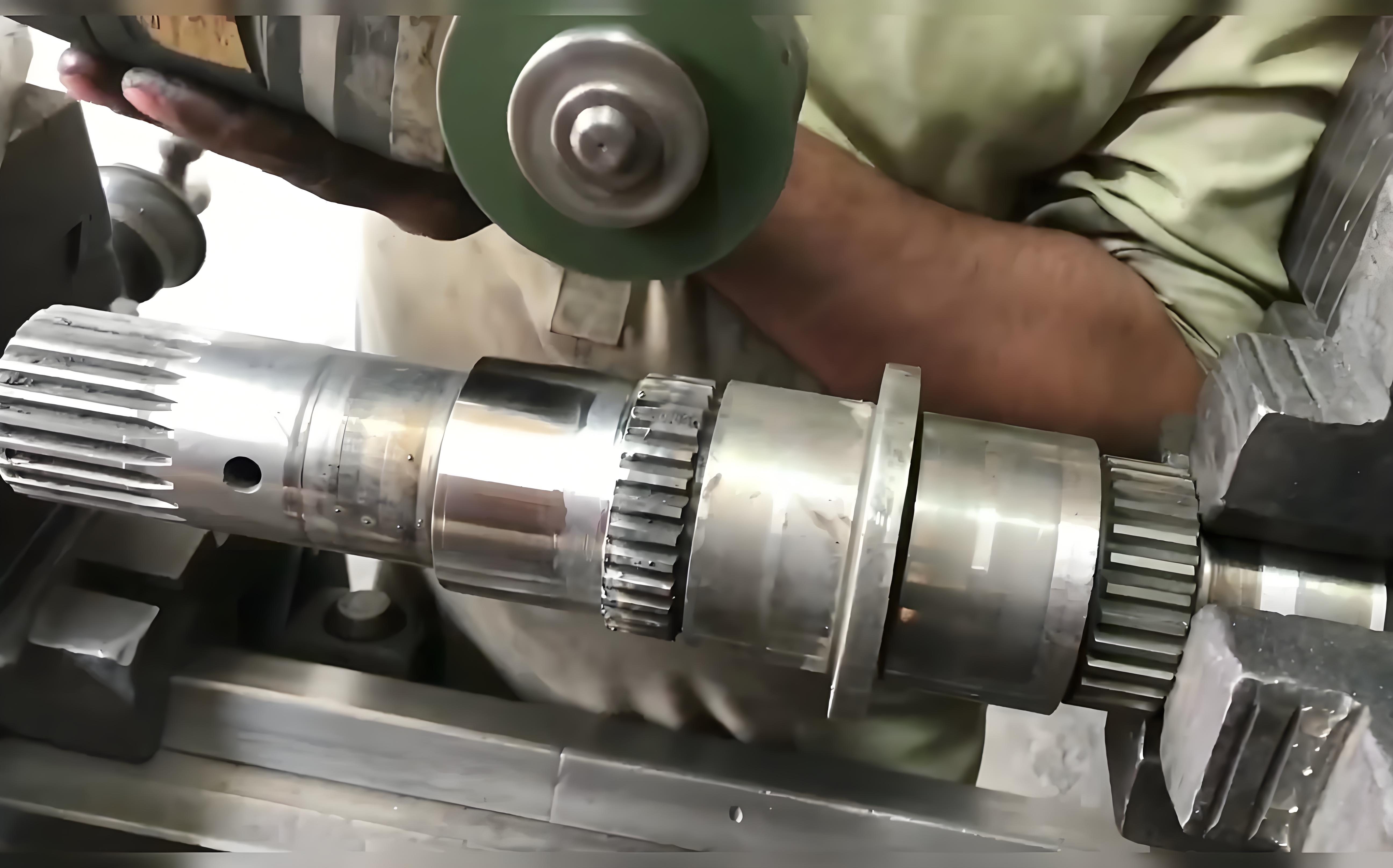 精雕機床主軸維修，BT50主軸維修